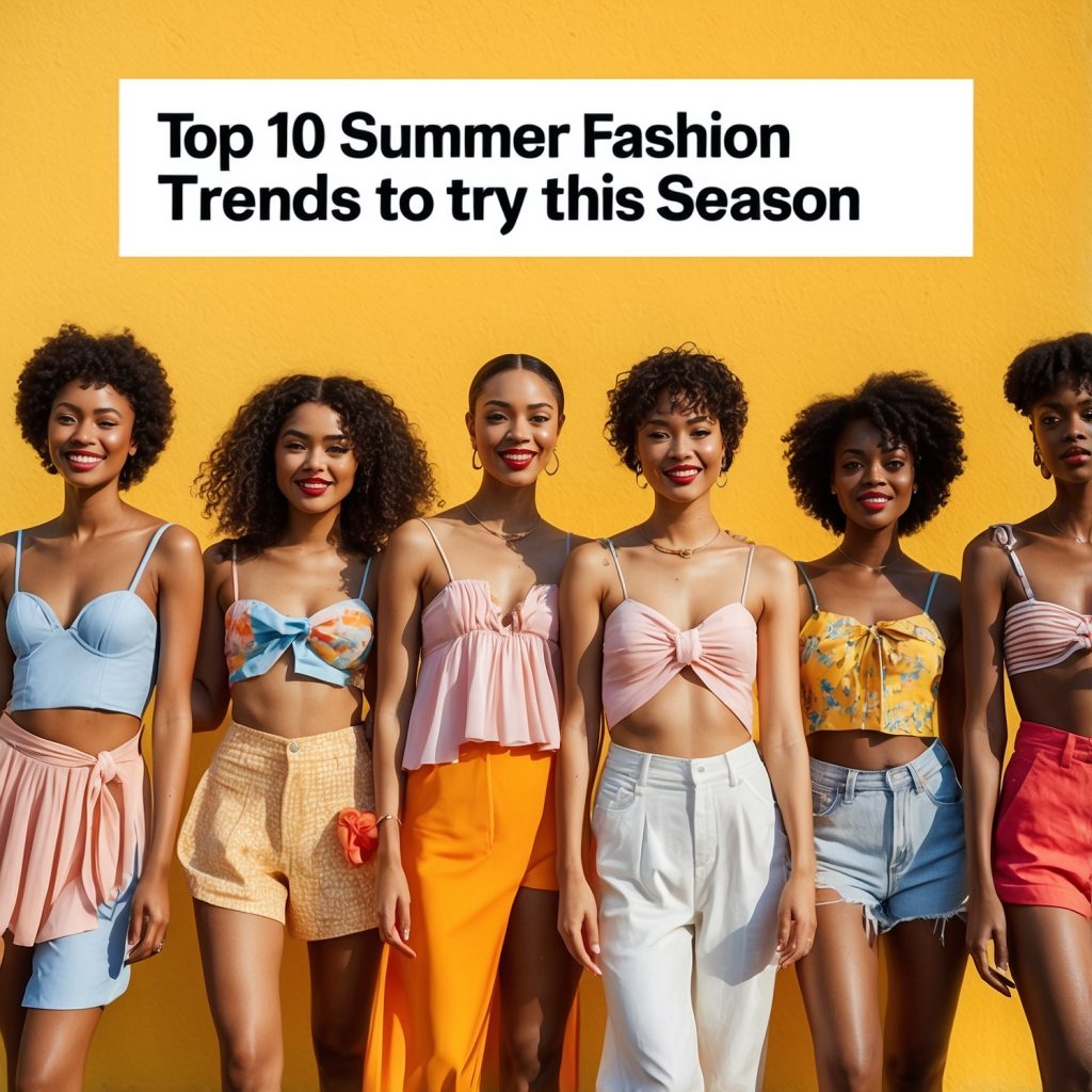 Top 10 Summer Fashion Trends to Try This Season